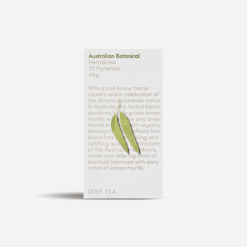 Organic Australian Botanical Pyramid Tea Bags - Love Tea